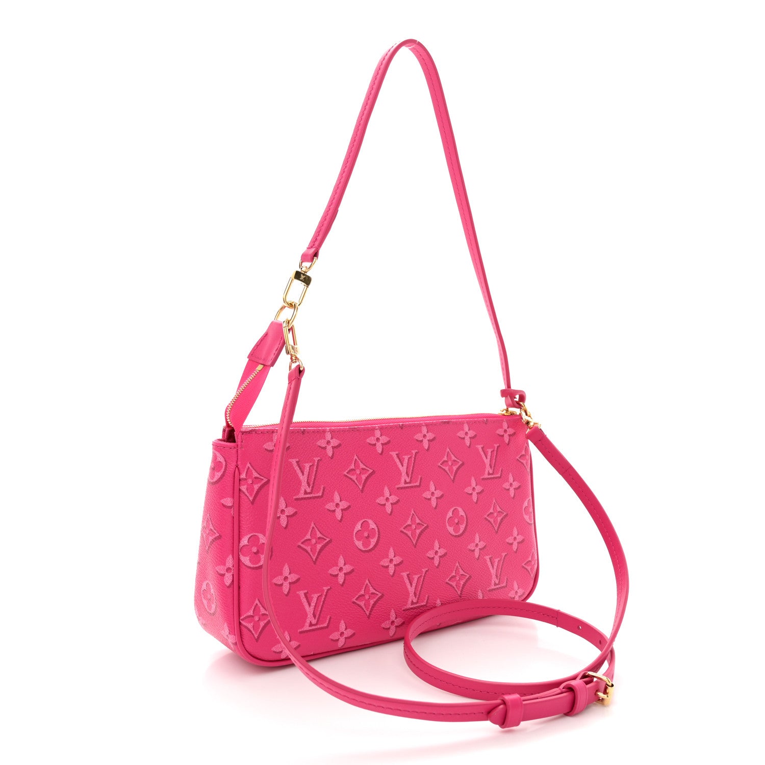 Louis Vuitton Monogram Fall For You Maxi Multi Pochette Accessories Fuchsia 3 of 10