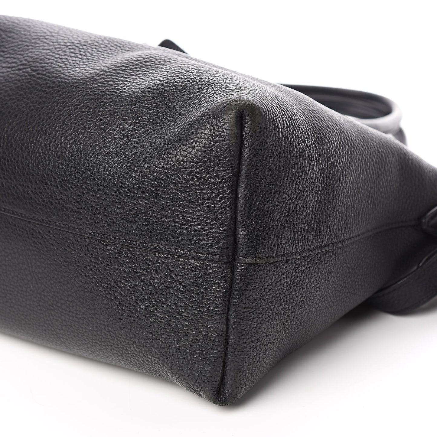 Vitello Daino Tote Black