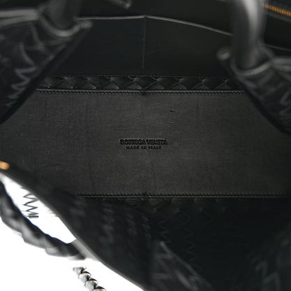 Bottega Veneta Nappa Intrecciato Medium Andiamo Shoulder Bag Black 5 of 9
