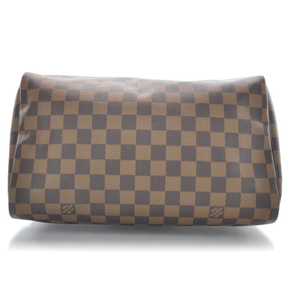 Louis Vuitton Damier Ebene Speedy 30 7 of 9
