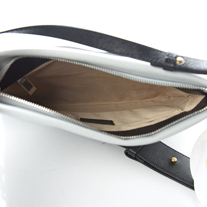 Chloe Smooth Calfskin Quilted Medium Roy Clutch Airy Grey 5 of 9