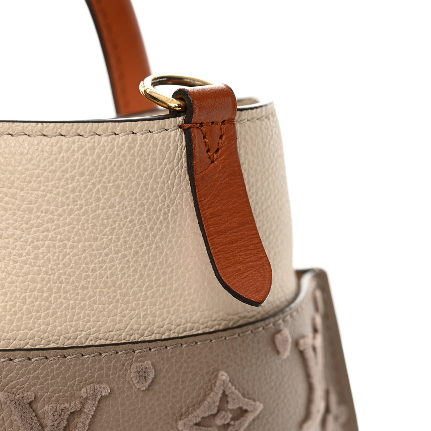 Calfskin Monogram Tufting On My Side Galet