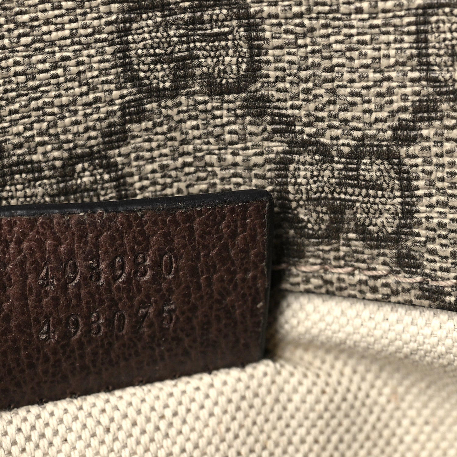 Gucci GG Supreme Monogram Neo Vintage Web Belt Bag Brown 7 of 10