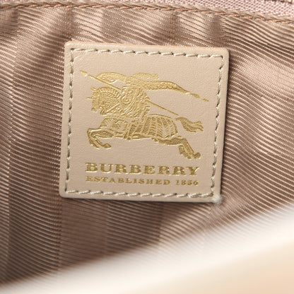 Burberry Quilted Calfskin Mini Manor Tote Beige 6 of 12