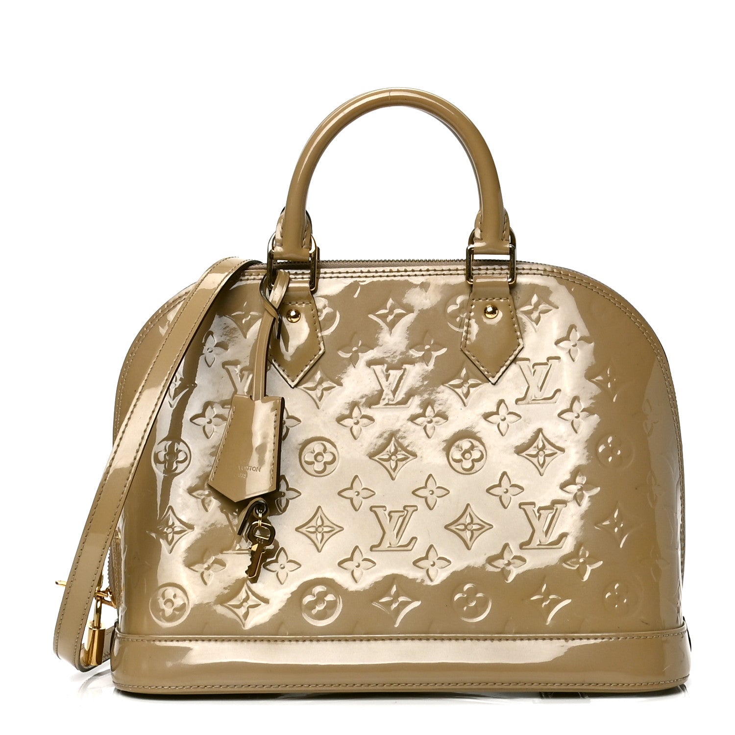 Louis Vuitton Vernis Alma PM Dune 1 of 6