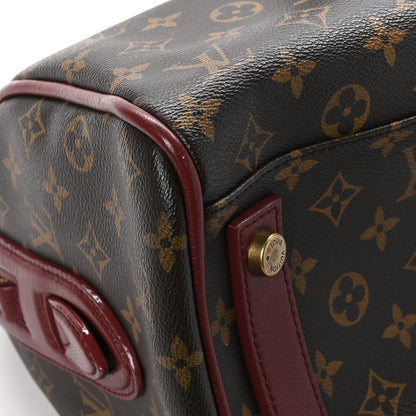 Louis Vuitton Monogram Golden Arrow Speedy Burgundy 8 of 11