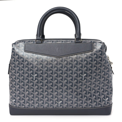 Goyard Goyardine Calfskin Cisalpin Document Case Grey 1 of 8