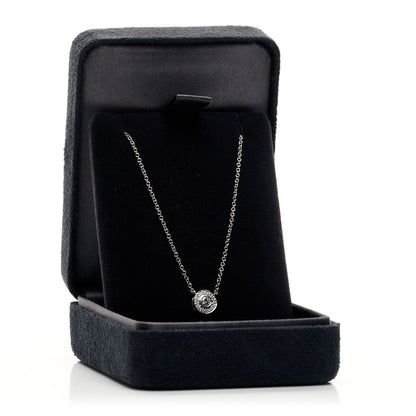 Tiffany Platinum Diamond .16ctw Soleste Pendant Necklace 5 of 5