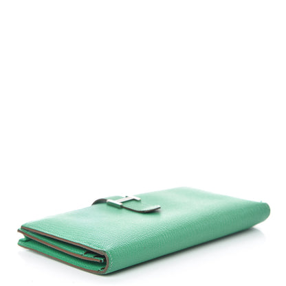 Hermes Chevre Mysore Bearn Wallet Menthe 4 of 13