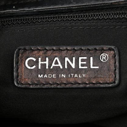 Chanel Patent Camellia Shoulder Bag Black 6 of 18