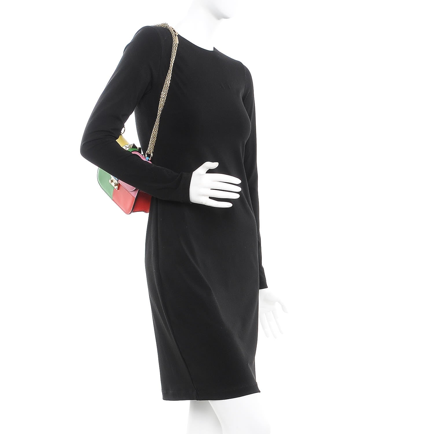 Valentino Garavani Vitello Small Glam Lock Rockstud Flap Multicolor 3 of 13