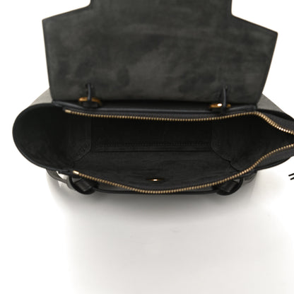 Celine Grained Calfskin Nano Belt Bag Grey 5 of 13