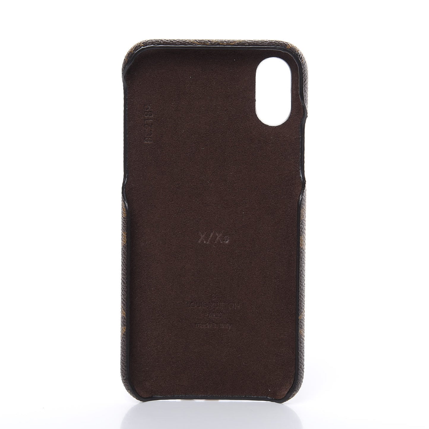 Monogram Charms iPhone X/XS Case