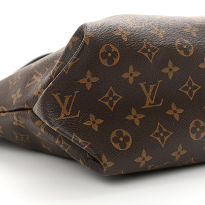 Louis Vuitton Monogram Flower Zipped Tote MM Black 9 of 10