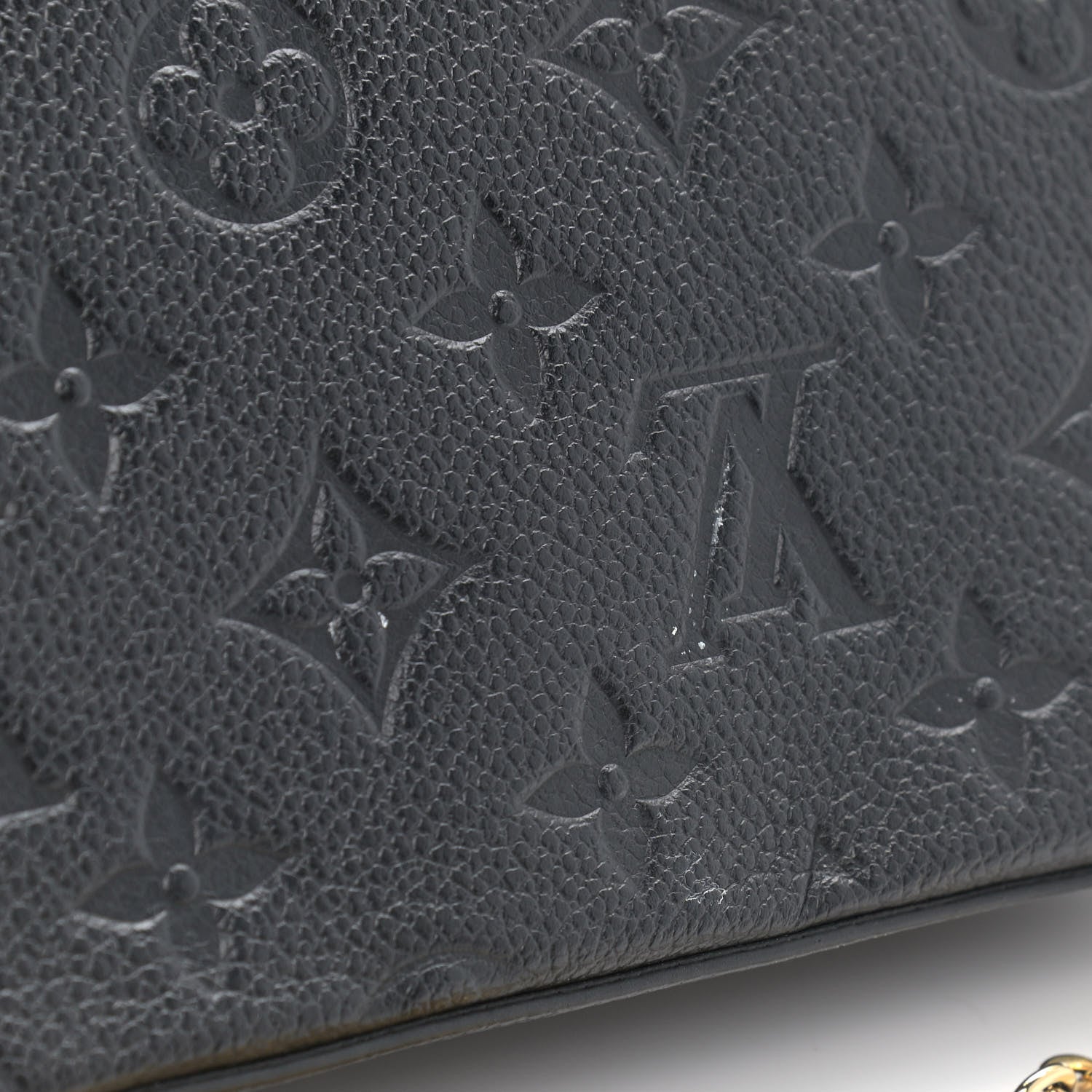 Louis Vuitton Empreinte Pochette Felicie Chain Wallet Black 11 of 13
