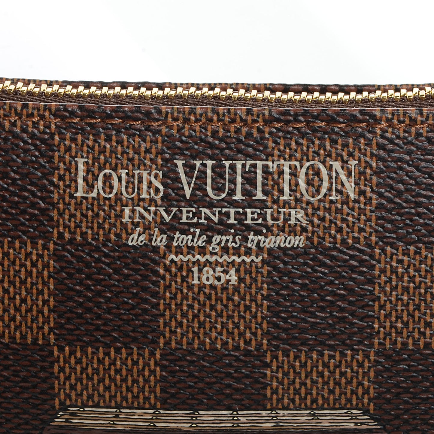 Damier Ebene Trunks and Locks Mini Pochette Accessories