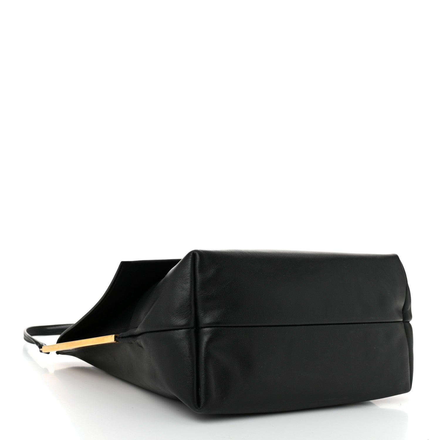 CELINE ブラックレザー ケース Celine Black Medium Clasp bag, 13x 8,5 In Authentic Classic Bag | eBay