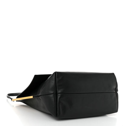 Celine Smooth Calfskin Flap Clasp Bag Black 4 of 10