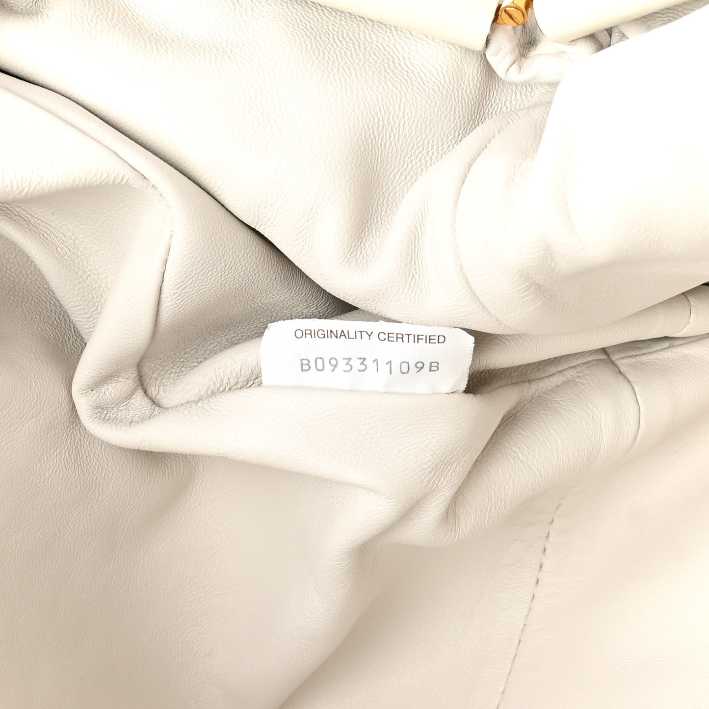 Nappa Maxi Intreccio The Pouch Oversized Clutch Plaster