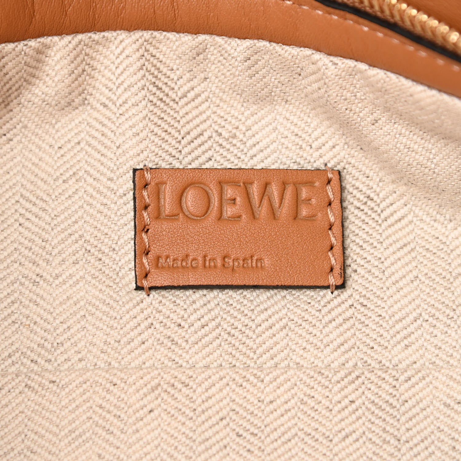 Loewe Calfskin Puzzle Hobo Tan 6 of 11