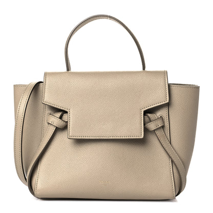 Celine Grained Calfskin Nano Belt Bag Light Taupe 1 of 15