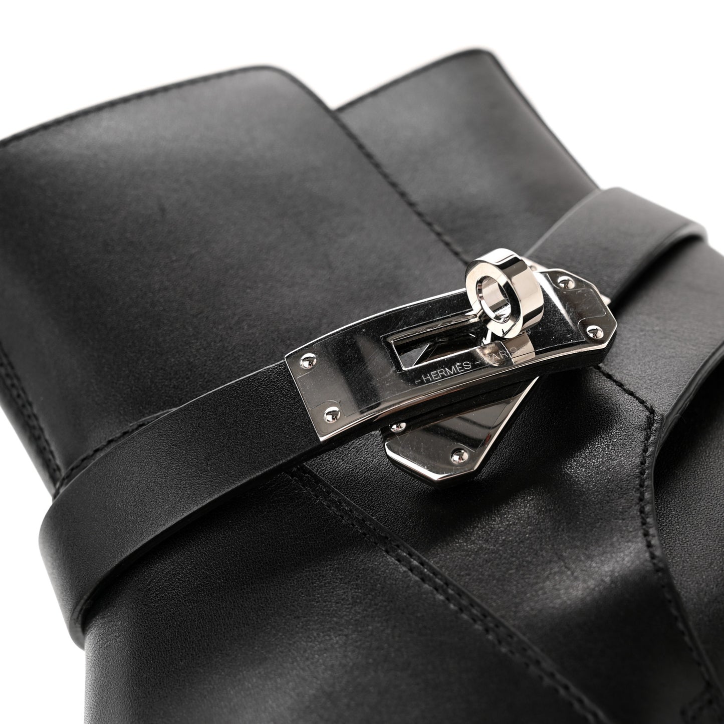 Calfskin Neo Low Boots 40 Black