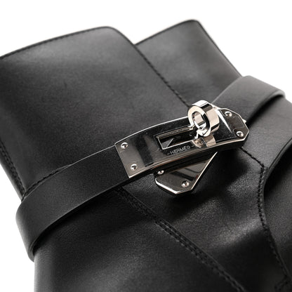 Hermes Calfskin Neo Low Boots 40 Black 12 of 13