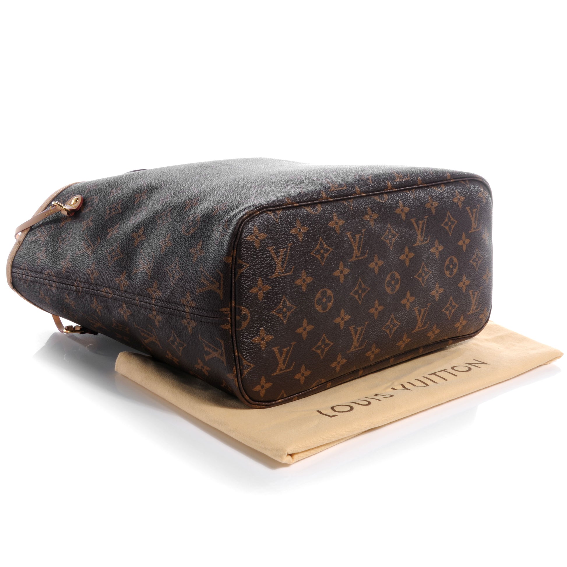 Louis Vuitton Monogram Neverfull MM Fuchsia 4 of 8