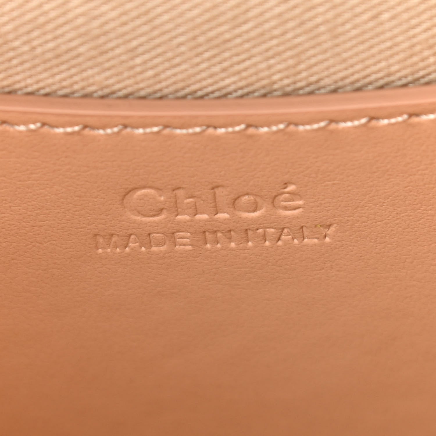 Chloe Calfskin Small Tess Bag Biscuit Pink 6 of 10