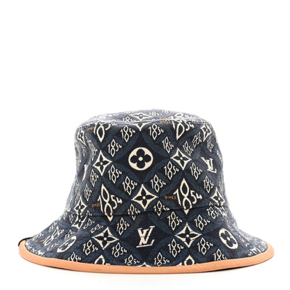 Louis Vuitton Jacquard Since 1854 Bucket Hat M Blue 3 of 8
