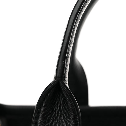 Marc Jacobs Grained Calfskin Medium The Tote Bag Black 14 of 14