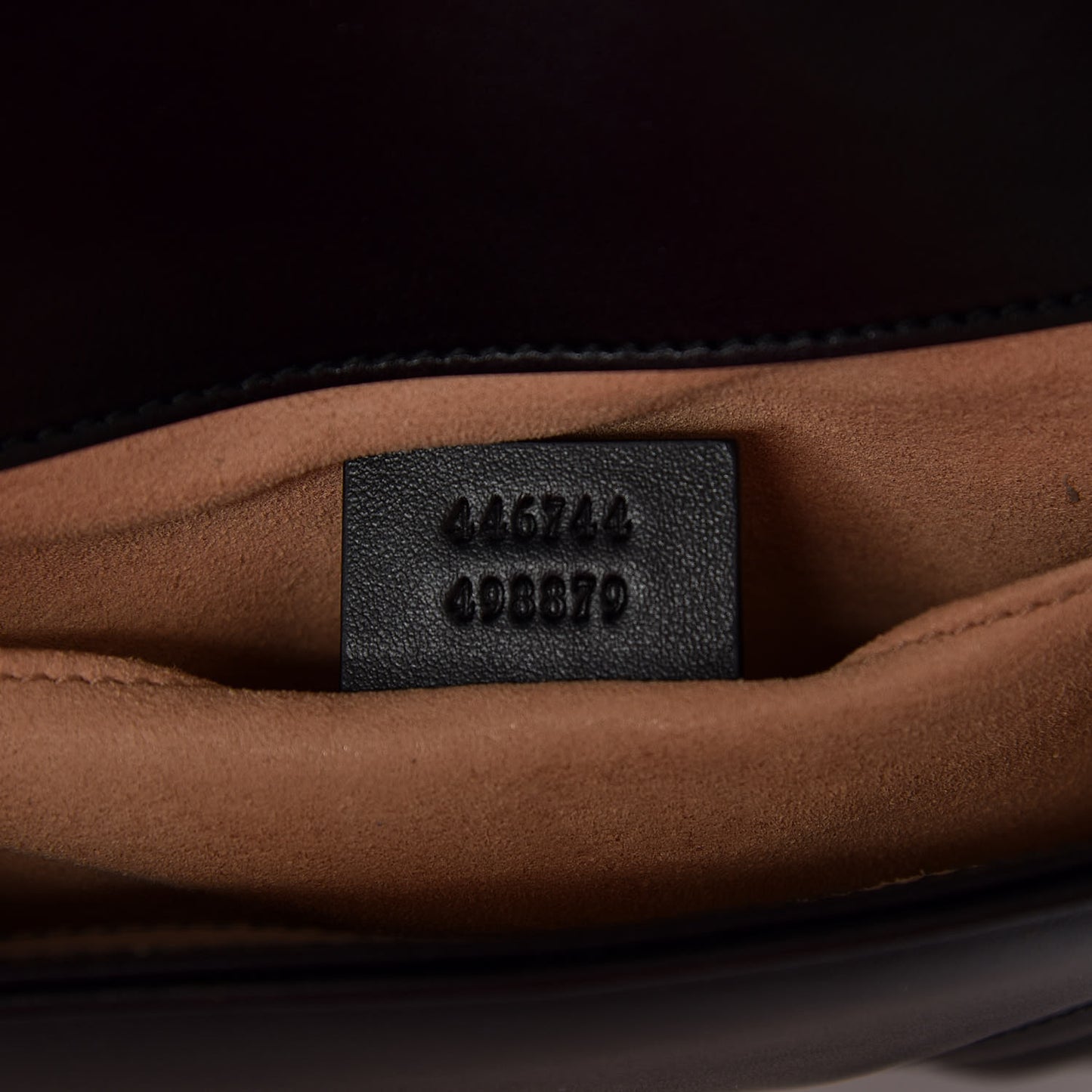 Calfskin Matelasse Mini GG Marmont Shoulder Bag Black