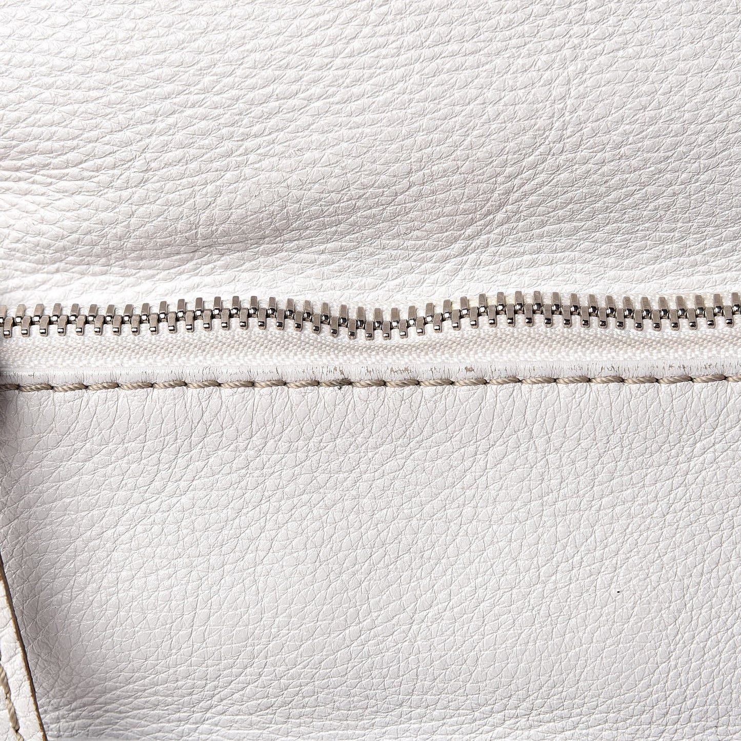 Calfskin Paddington Hobo White
