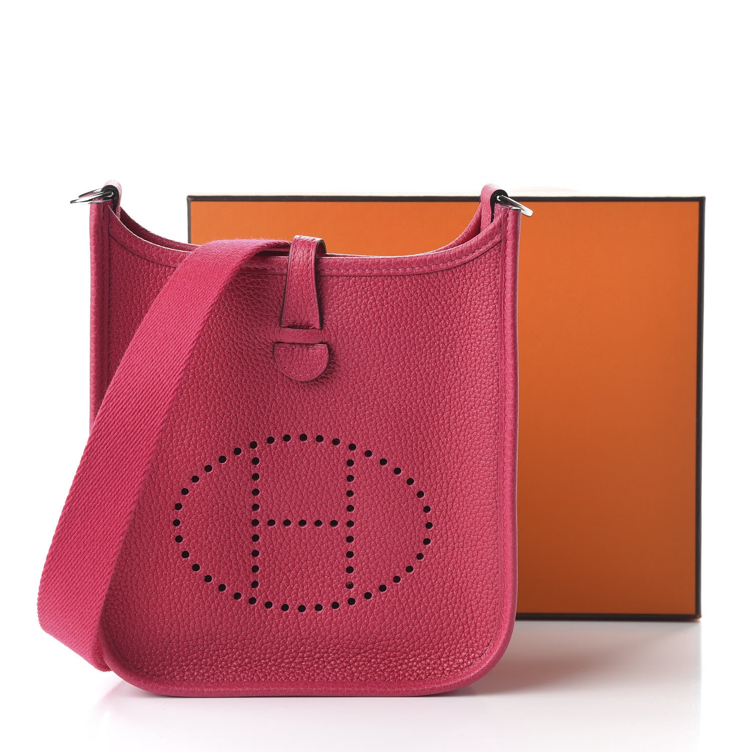 Hermes Taurillon Maurice Evelyne TPM Rose Mexico 11 of 11