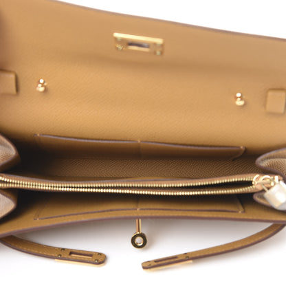Hermes Epsom Kelly Wallet To Go Sesame 4 of 11