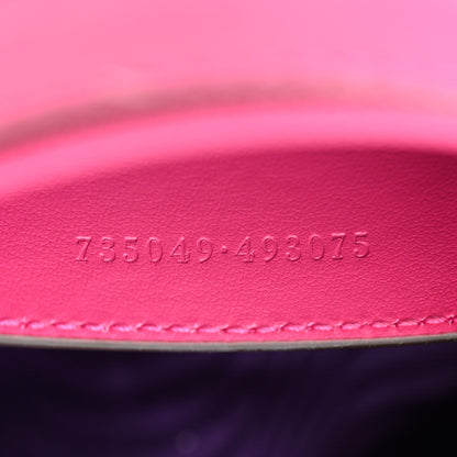 Gucci Nylon Calfskin Enamel GG Matelasse Chain Handbag Lovely 7 of 10