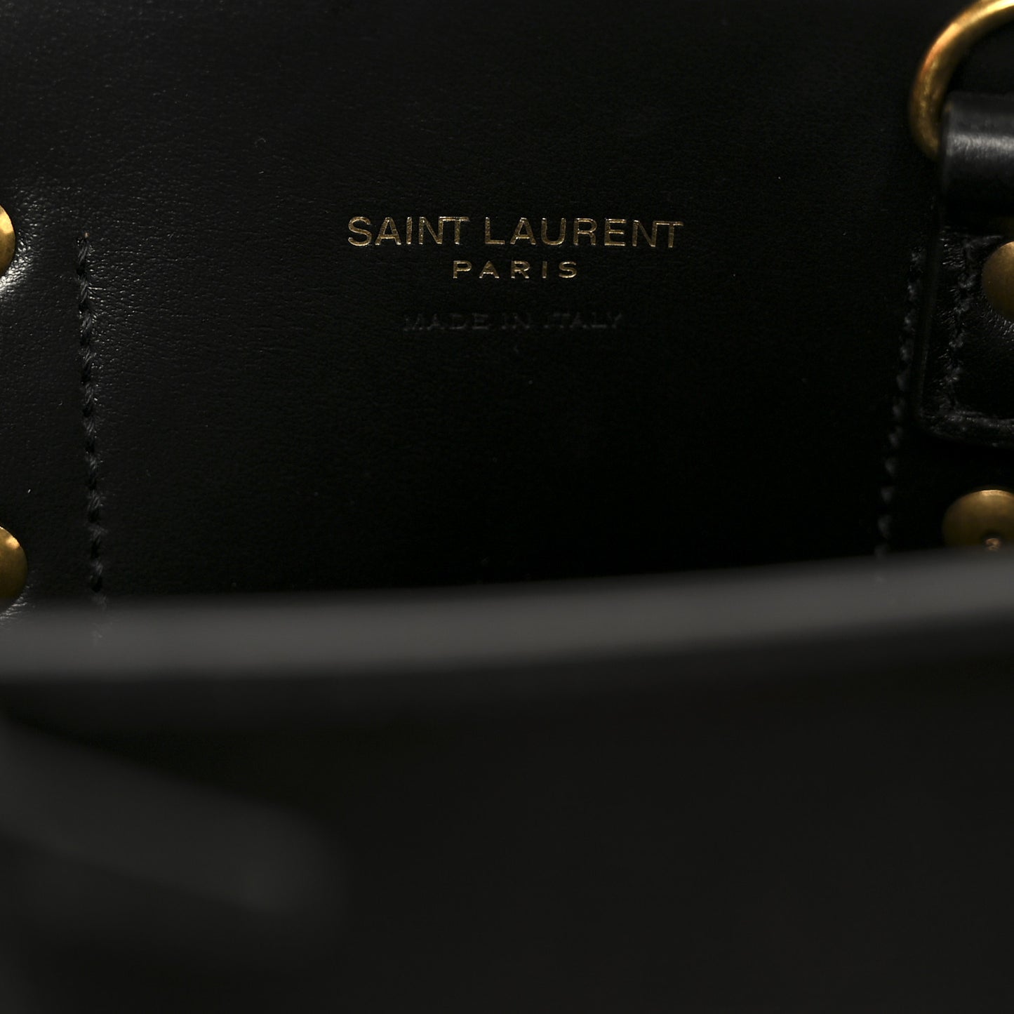 Calfskin Nano Sac De Jour Black
