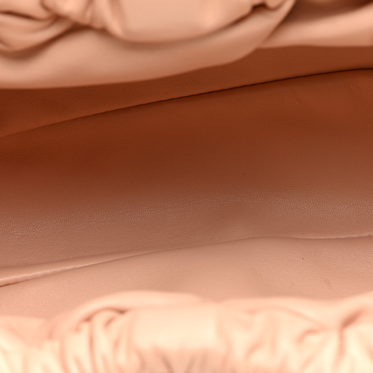 Lambskin Cloud Mini Clutch Dahlia