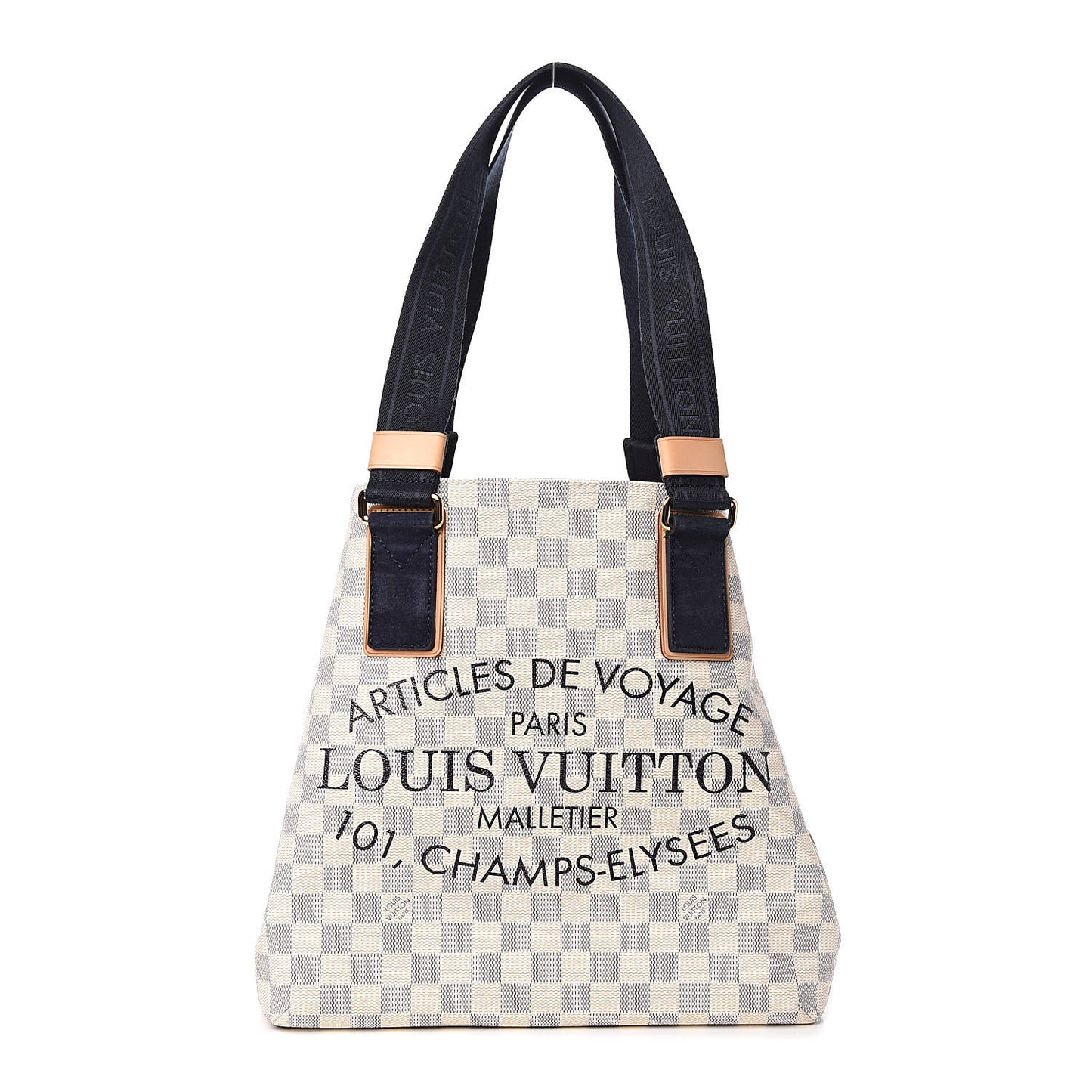 Damier Azur Beach Cabas PM