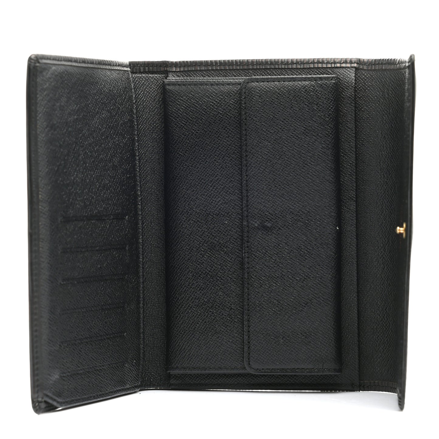 Epi Porte Tresor Etui Papiers Wallet Black