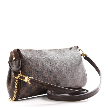 Louis Vuitton Damier Ebene Eva Clutch 2 of 11