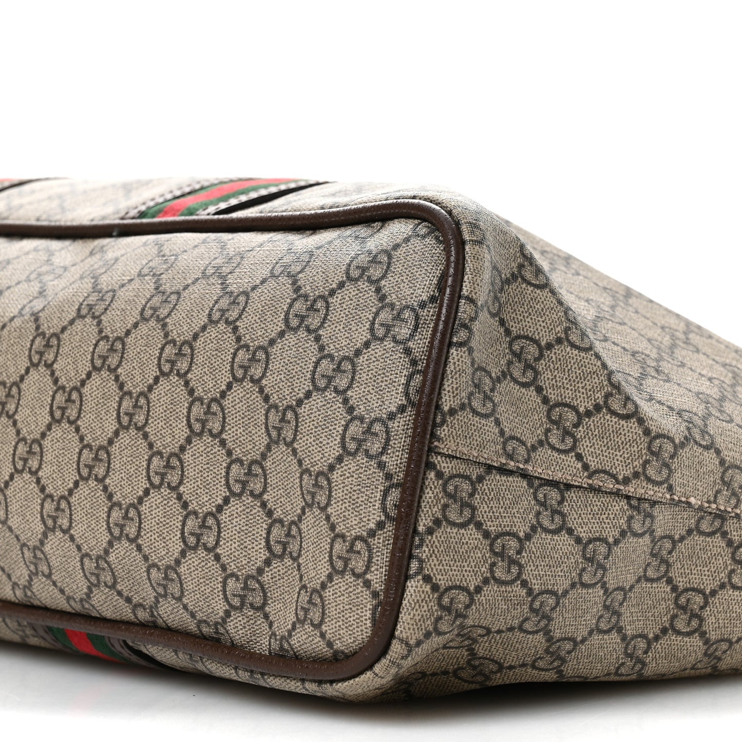 GG Supreme Monogram Web Neo Vintage Tote Beige New Acero Crop