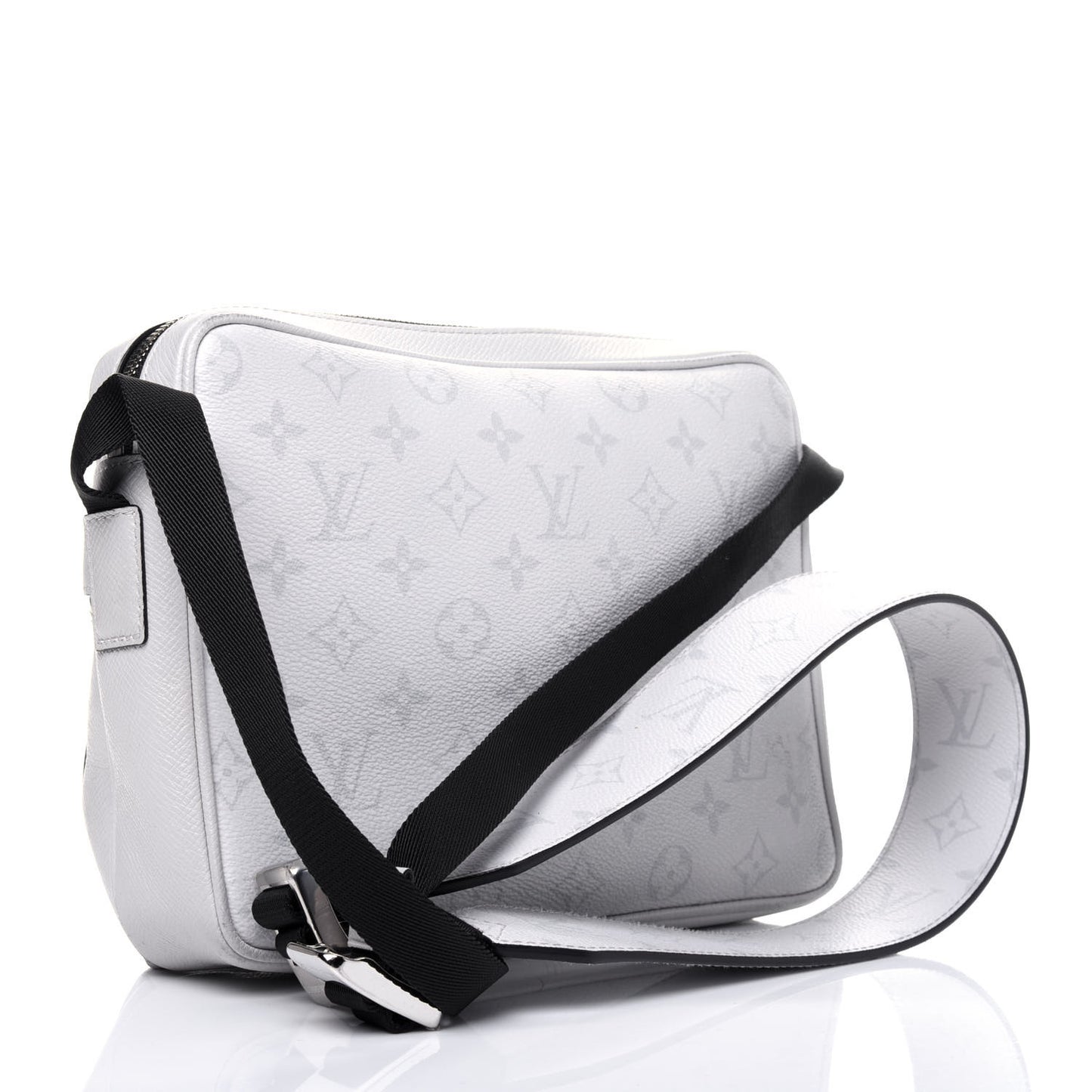 Taiga Monogram Outdoor Messenger White