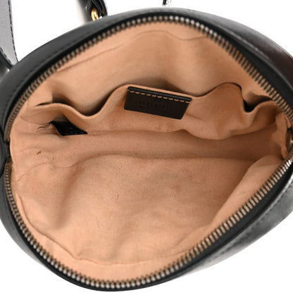 Gucci Calfskin Matelasse GG Marmont Belt Bag 95 38 Black 5 of 11