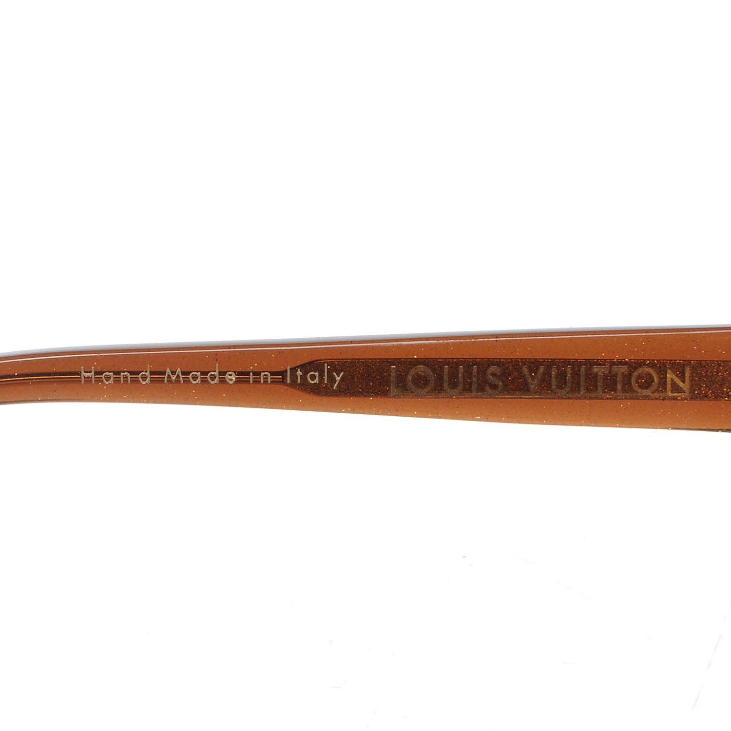 Louis Vuitton Illusion Glitter Sunglasses Dark Honey 4 of 5