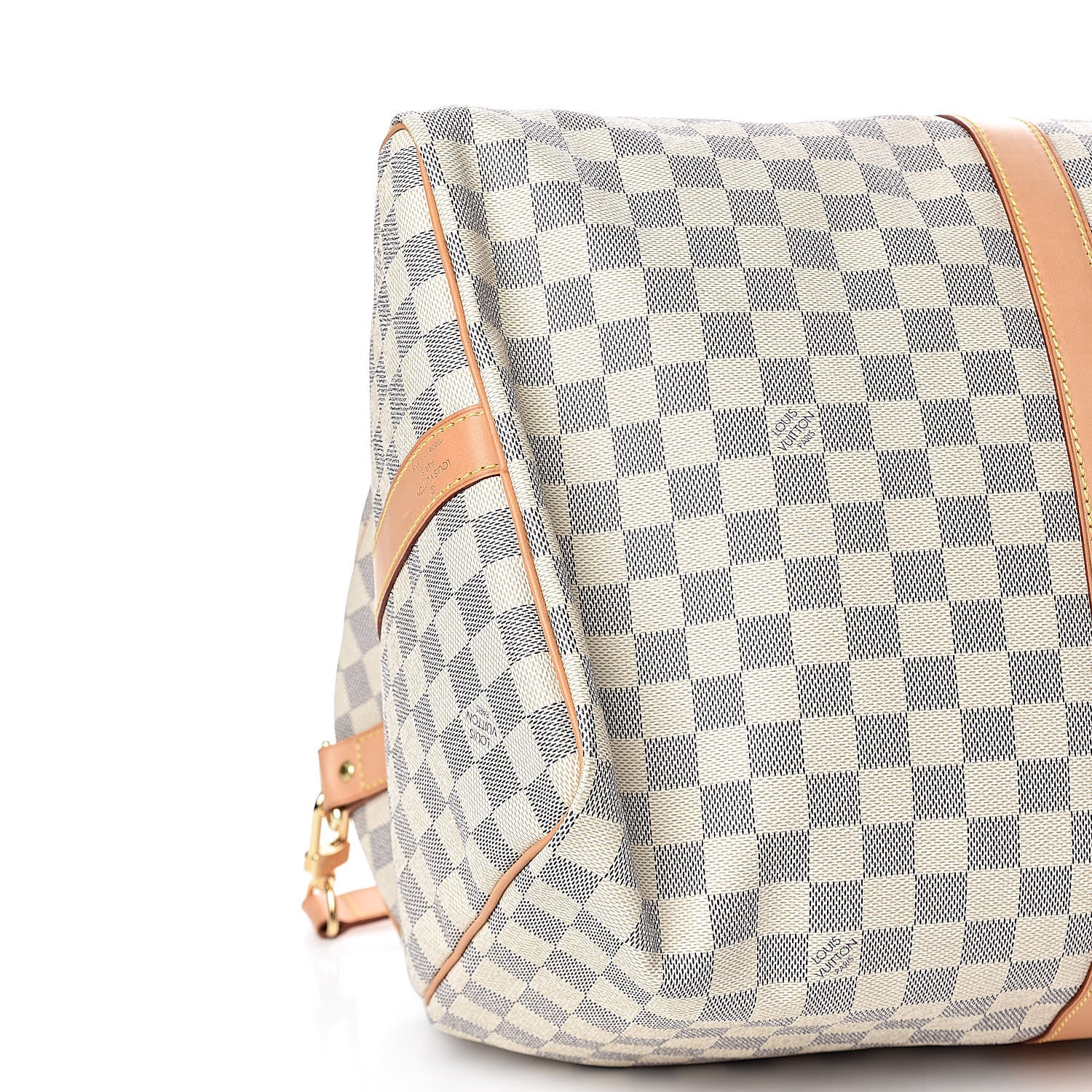 Louis Vuitton Damier Azur Keepall Bandouliere 55 9 of 14