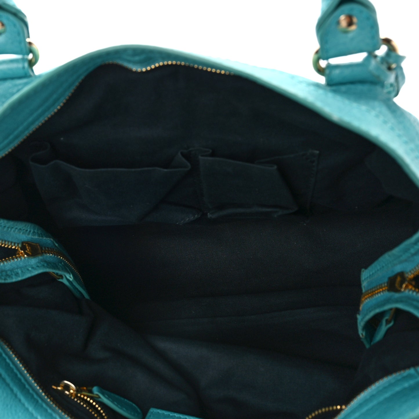Agneau Giant 12 Gold Hardware City Bleu Tropical