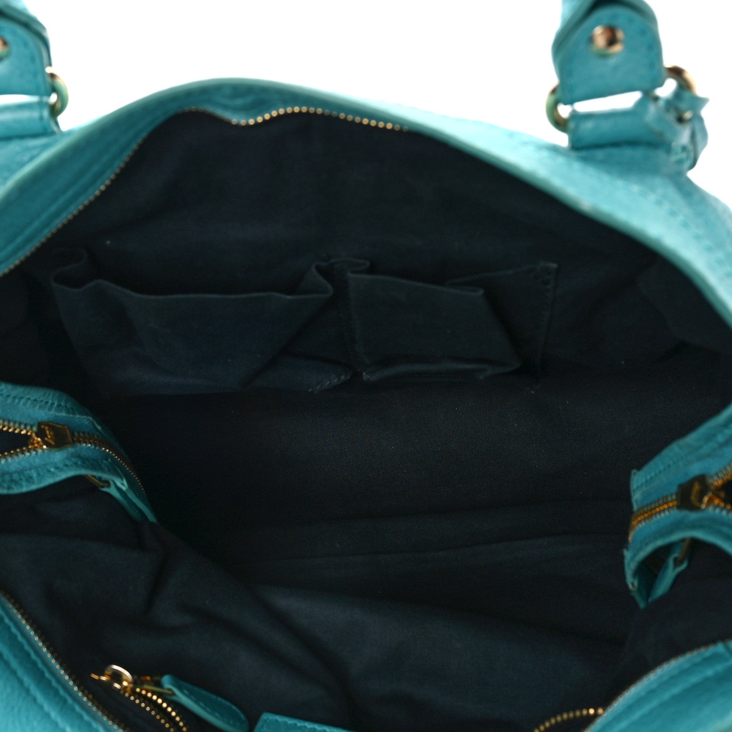 Balenciaga Agneau Giant 12 Gold Hardware City Bleu Tropical 5 of 11