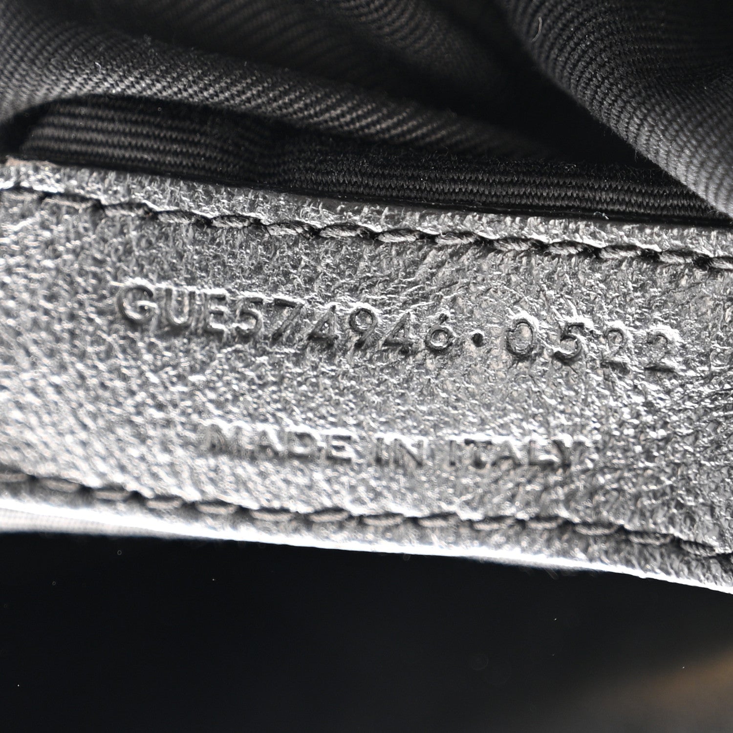 Saint Laurent Calfskin Y Quilted Monogram Medium Loulou Chain Satchel Black 8 of 17