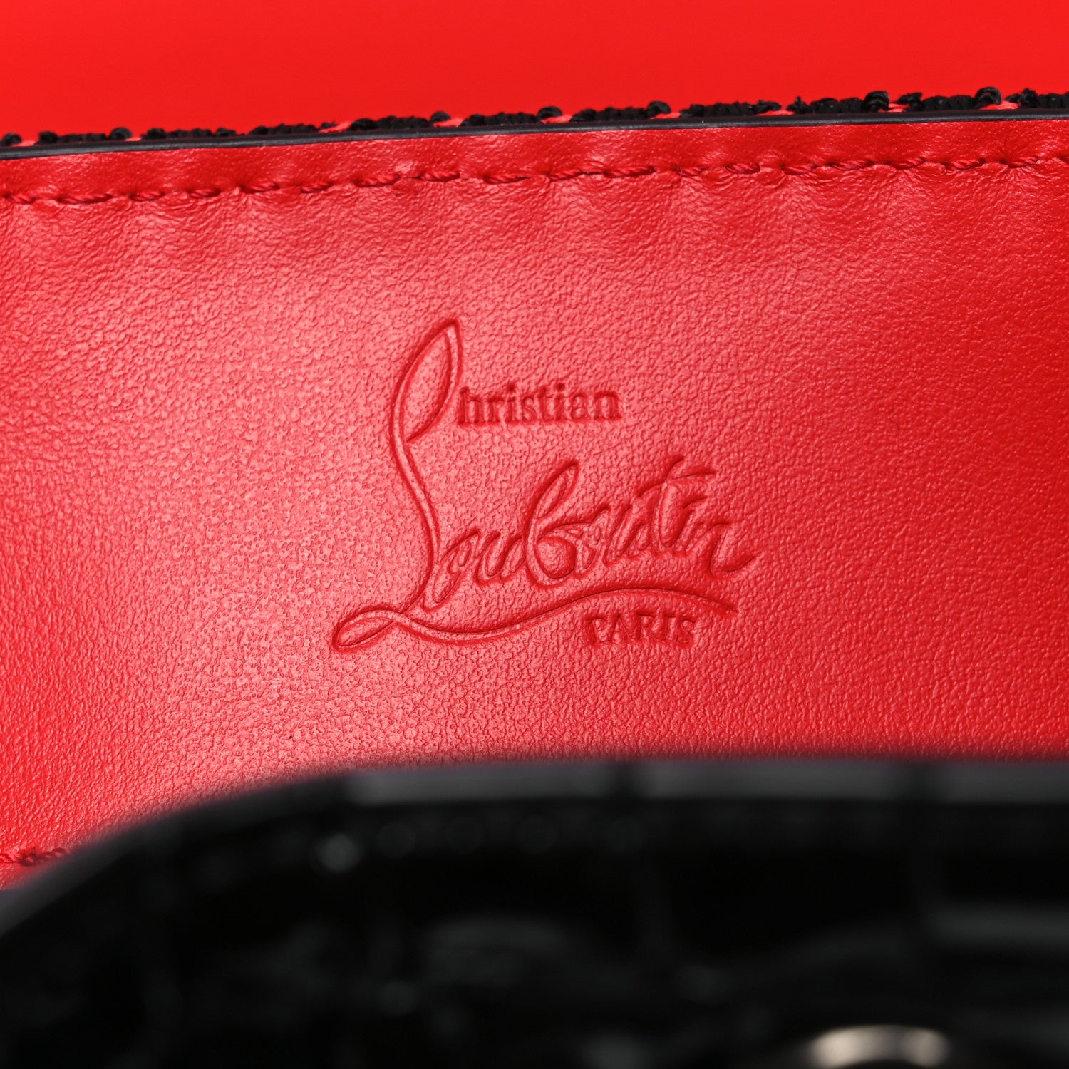 Christian Louboutin Calfskin Alligator Embossed Small Explorafunk Backpack Black 6 of 16